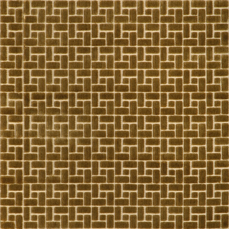 Lee Jofa Modern Fieldstone Velvet Gold Fabric