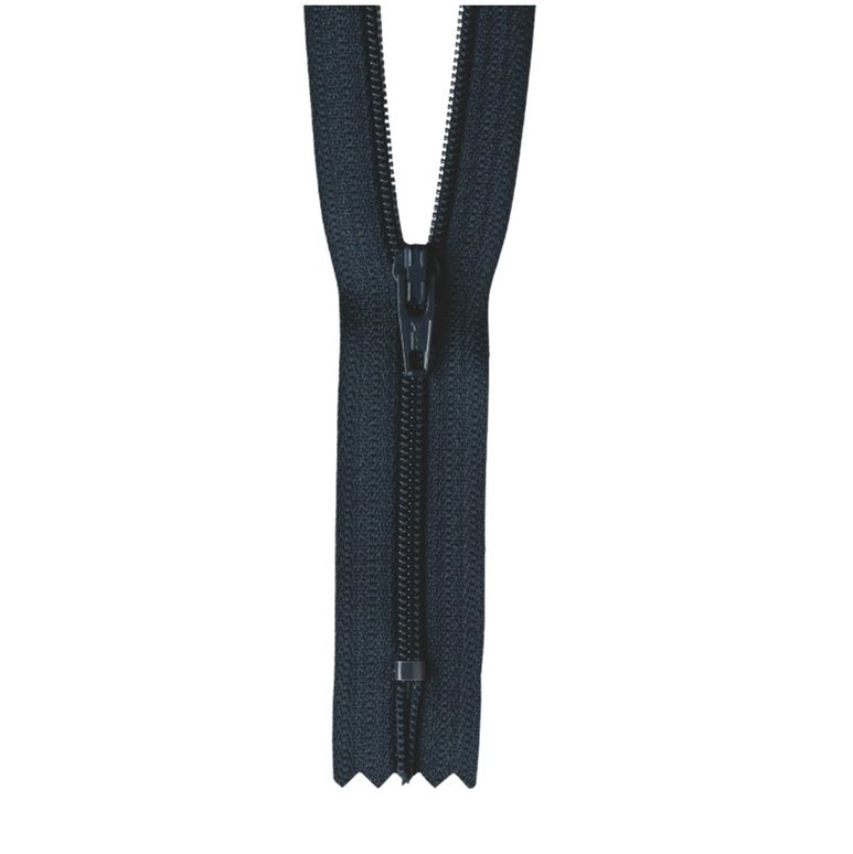 YKK 8" Navy #3 Closed End Zipper