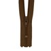 YKK 8" Seal Brown #3 Closed End Zipper