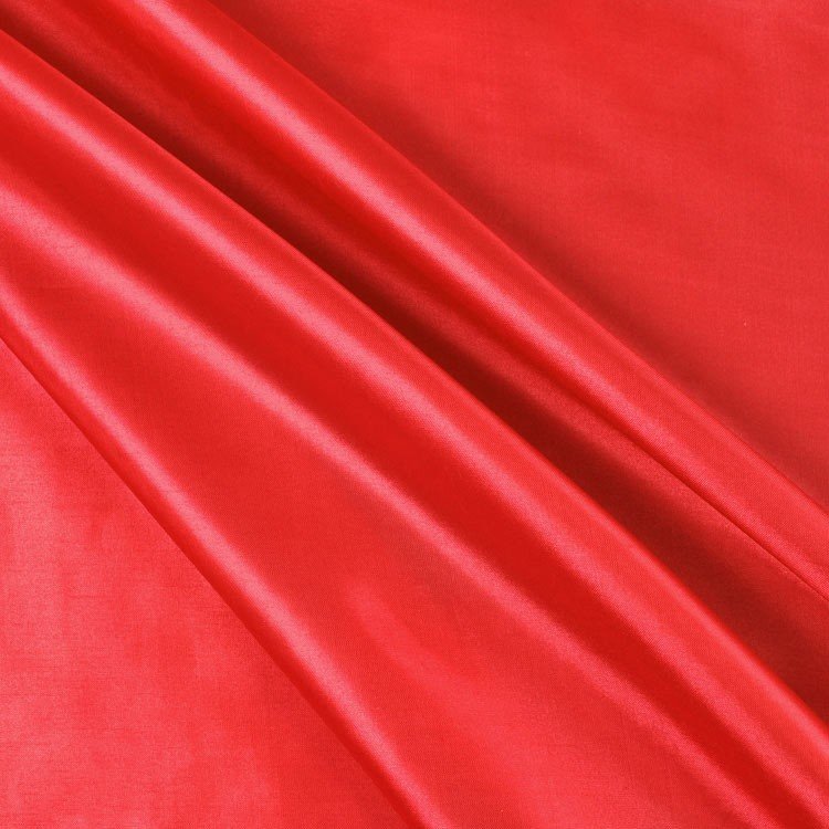 Red Habutae Fabric
