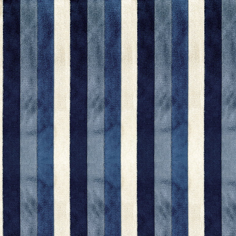 ABBEYSHEA Anne 306 Indigo Fabric