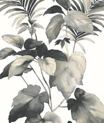 Harry & Grace Peel & Stick Leaf Stripe Inkwell Wallpaper