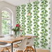 Harry &amp; Grace Peel &amp; Stick Leaf Stripe Summer Fern Wallpaper thumbnail image 4 of 4