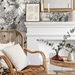 Harry &amp; Grace Peel &amp; Stick Ink Rose Onyx Wallpaper thumbnail image 3 of 4