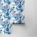 Harry &amp; Grace Peel &amp; Stick Ink Rose Celtic Blue Wallpaper thumbnail image 2 of 4