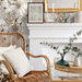 Harry &amp; Grace Peel &amp; Stick Ink Rose Mocha &amp; Blue Mist Wallpaper thumbnail image 3 of 4