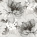 Harry & Grace Peel & Stick Watercolor Floral Ash & Metallic Silver Wallpaper