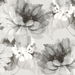 Harry &amp; Grace Peel &amp; Stick Watercolor Floral Ash &amp; Metallic Silver Wallpaper thumbnail image 1 of 4