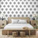 Harry &amp; Grace Peel &amp; Stick Sea Breeze Palm Charcoal Wallpaper thumbnail image 3 of 5