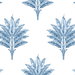 Harry & Grace Peel & Stick Sea Breeze Palm Coastal Blue Wallpaper