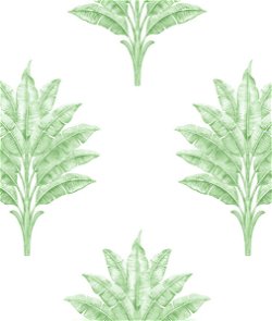 Harry & Grace Peel & Stick Sea Breeze Palm Greenery Wallpaper