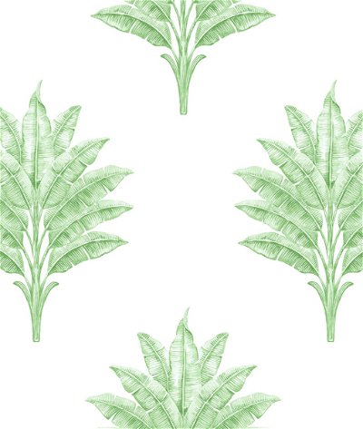 Harry & Grace Peel & Stick Sea Breeze Palm Greenery Wallpaper
