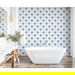Harry &amp; Grace Peel &amp; Stick Montgomery Palm Blue Lake Wallpaper thumbnail image 4 of 5