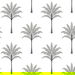Harry &amp; Grace Peel &amp; Stick Montgomery Palm Harbor Grey Wallpaper thumbnail image 1 of 5