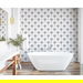 Harry &amp; Grace Peel &amp; Stick Montgomery Palm Harbor Grey Wallpaper thumbnail image 4 of 5
