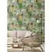 Harry &amp; Grace Peel &amp; Stick Tropical Bird Grey Wallpaper thumbnail image 4 of 5