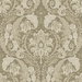 Harry & Grace Peel & Stick Thornton Vintage Damask Latte Wallpaper