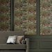 Harry &amp; Grace Peel &amp; Stick Taunton Hunt Scene Olive &amp; Midnight Wallpaper thumbnail image 3 of 6