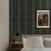 Harry &amp; Grace Peel &amp; Stick Thornbury Tailored Plaid Deep Sea Wallpaper thumbnail image 5 of 6