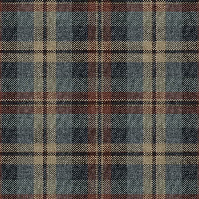 Harry &amp; Grace Peel &amp; Stick Thornbury Tailored Plaid Americana Wallpaper image 1 of 6