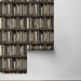 Harry &amp; Grace Peel &amp; Stick Faux Bookshelves Shale Wallpaper thumbnail image 6 of 6