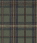 Harry & Grace Peel & Stick Herringbone Plaid Adobe & Antique Green Wallpaper