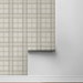 Harry &amp; Grace Peel &amp; Stick Herringbone Plaid Frosted Calcutta Wallpaper thumbnail image 6 of 6