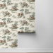 Harry &amp; Grace Peel &amp; Stick Horse Race Bluestone &amp; Garnet Wallpaper thumbnail image 7 of 7