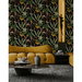 Harry &amp; Grace Peel &amp; Stick Panther Jungle Onyx Wallpaper thumbnail image 2 of 7