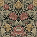 Harry &amp; Grace Peel &amp; Stick Acanthus Floral Cameo Ebony Wallpaper thumbnail image 1 of 7