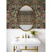 Harry &amp; Grace Peel &amp; Stick Acanthus Floral Cameo Ebony Wallpaper thumbnail image 4 of 7
