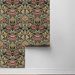 Harry &amp; Grace Peel &amp; Stick Acanthus Floral Cameo Ebony Wallpaper thumbnail image 7 of 7