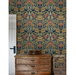 Harry &amp; Grace Peel &amp; Stick Acanthus Floral Cameo Dark Blue Wallpaper thumbnail image 2 of 7