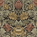 Harry & Grace Peel & Stick Acanthus Floral Cameo Espresso Wallpaper