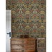 Harry &amp; Grace Peel &amp; Stick Acanthus Floral Cameo Espresso Wallpaper thumbnail image 2 of 7