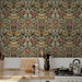 Harry &amp; Grace Peel &amp; Stick Acanthus Floral Cameo Espresso Wallpaper thumbnail image 3 of 7