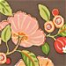P. Kaufmann Outdoor Hip Floral Chocolate Fabric thumbnail image 2 of 5