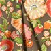 P. Kaufmann Outdoor Hip Floral Chocolate Fabric thumbnail image 4 of 5