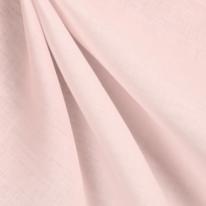Light Pink Irish Handkerchief Linen Fabric image 2 of 2