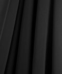Black Chiffon Fabric