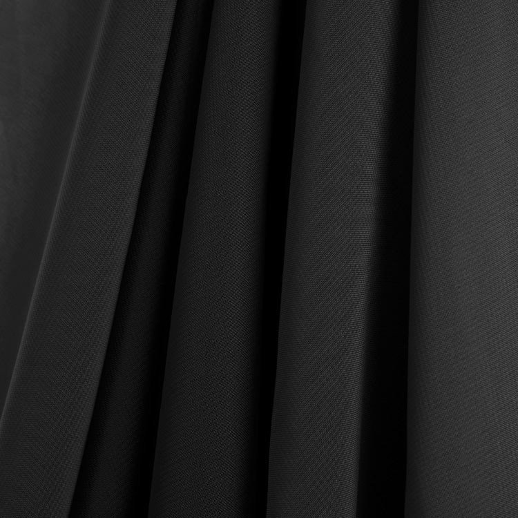 Black Chiffon Fabric