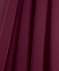 Burgundy Chiffon Fabric