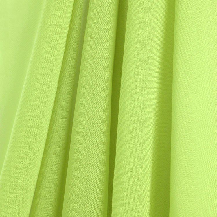 Lime Green Chiffon Fabric