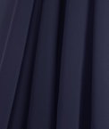 Navy Blue Chiffon Fabric