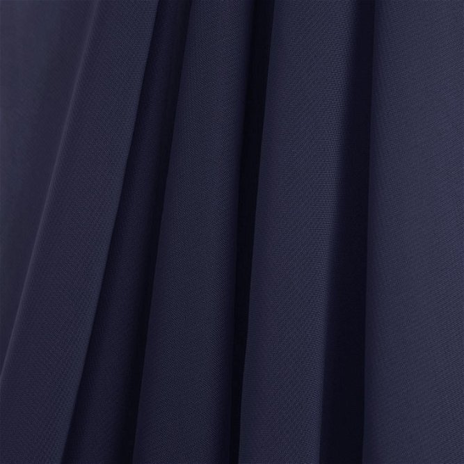 Navy Blue Chiffon Fabric