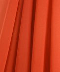 Orange Chiffon Fabric