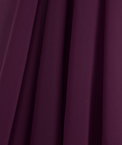 Plum Chiffon Fabric