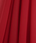 Red Chiffon Fabric