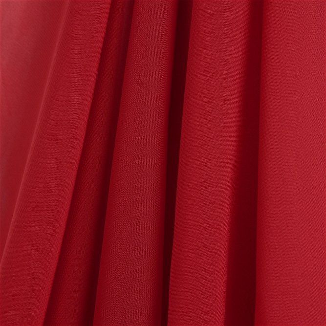 Red Chiffon Fabric