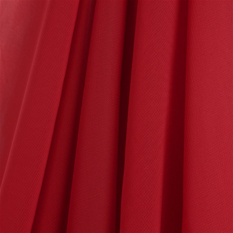 Red Chiffon Fabric